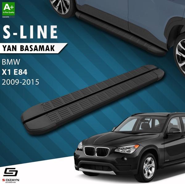 S-Dizayn Bmw X1 E84 S-Line Siyah Yan Basamak 183 Cm 2009-2015 - Image 1