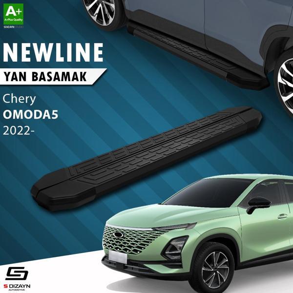S-Dizayn Chery Omoda5 NewLine Siyah Yan Basamak 183 Cm 2022 Üzeri - Image 1