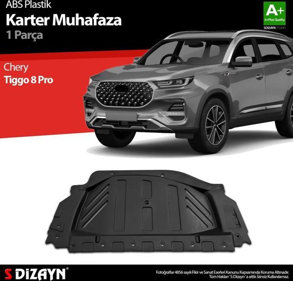 S-Dizayn Chery Tiggo 8 Pro Karter Muhafaza ABS Plastik 2022 Üzeri - Image 1