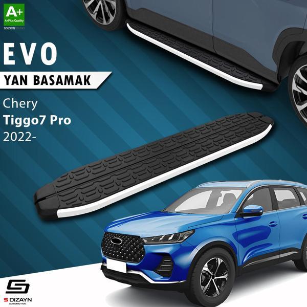 S-Dizayn Chery Tiggo7 Pro Evo Aluminyum Yan Basamak 183 Cm 2022 Üzeri - Image 1