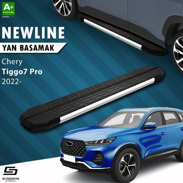 S-Dizayn Chery Tiggo7 Pro NewLine Krom Yan Basamak 183 Cm 2022 Üzeri - Image 1