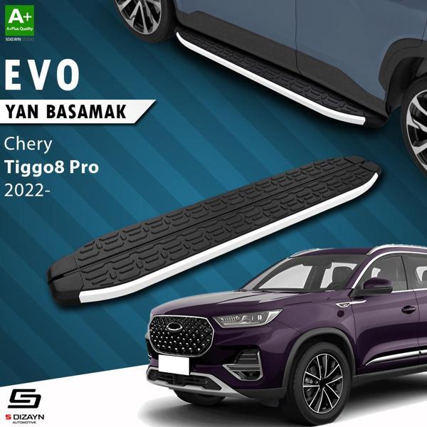 S-Dizayn Chery Tiggo8 Pro Evo Aluminyum Yan Basamak 183 Cm 2022 Üzeri - Image 1