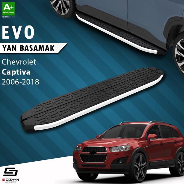 S-Dizayn Chevrolet Captiva Evo Aluminyum Yan Basamak 183 Cm 2006-2018 - Image 1