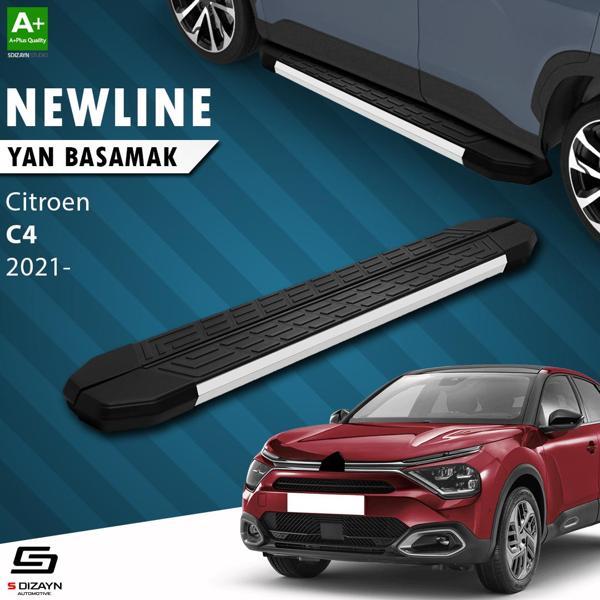 S-Dizayn Citroen C4 3 NewLine Aluminyum Yan Basamak 183 Cm 2021 Üzeri - Image 1