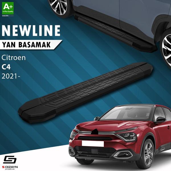 S-Dizayn Citroen C4 3 NewLine Siyah Yan Basamak 183 Cm 2021 Üzeri - Image 1