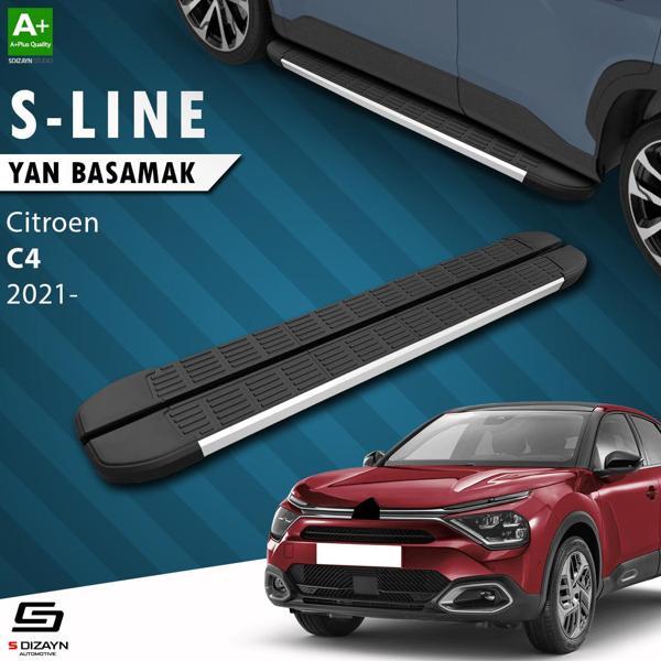 S-Dizayn Citroen C4 3 S-Line Aluminyum Yan Basamak 183 Cm 2021 Üzeri - Image 1