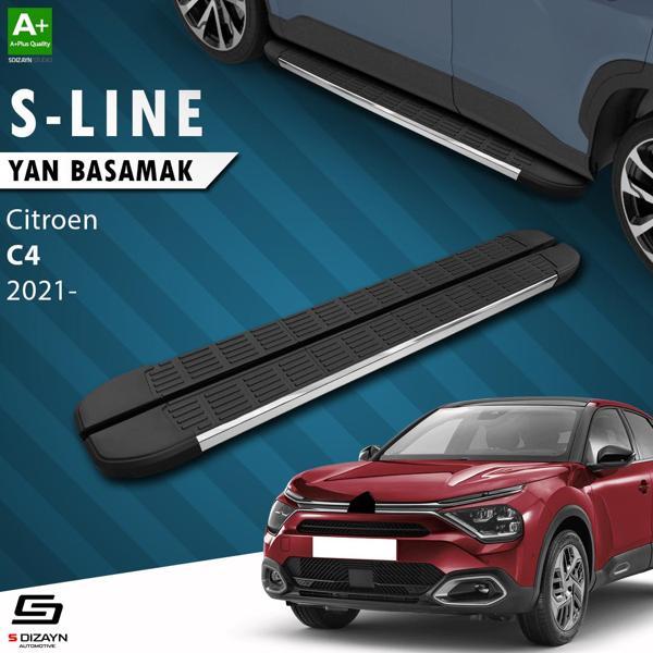 S-Dizayn Citroen C4 3 S-Line Krom Yan Basamak 183 Cm 2021 Üzeri - Image 1