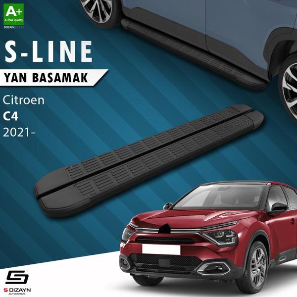 S-Dizayn Citroen C4 3 S-Line Siyah Yan Basamak 183 Cm 2021 Üzeri - Image 1