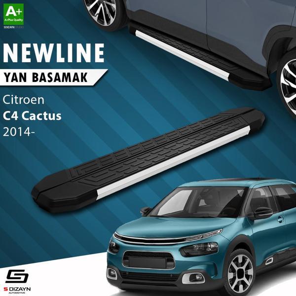 S-Dizayn Citroen C4 Cactus NewLine Aluminyum Yan Basamak 183 Cm 2014 Üzeri - Image 1