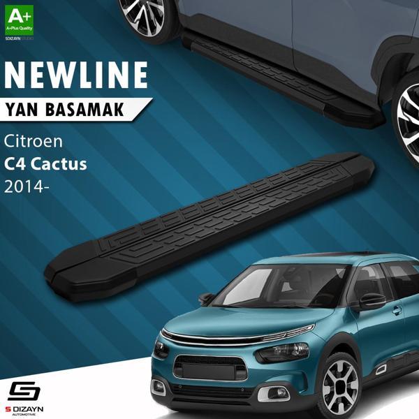 S-Dizayn Citroen C4 Cactus NewLine Siyah Yan Basamak 183 Cm 2014 Üzeri - Image 1