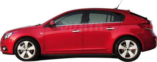 S-Dizayn Chevrolet Cruze HB Krom Kapı Kolu 4 Kapı 2011-2019 - Image 1