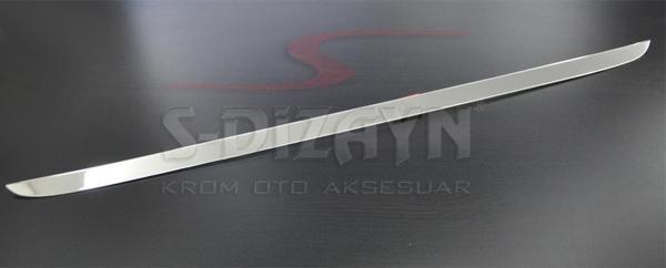 S-Dizayn Citroen C4 HB Krom Bagaj Alt Çıtası 2010-2020 - Image 1