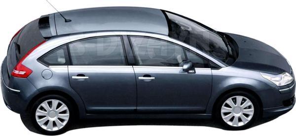 S-Dizayn Citroen C4 HB Krom Cam Çıtası 8 Prç 2005-2010 - Image 1