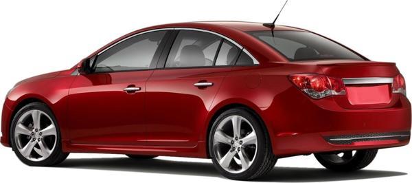 S-Dizayn Chevrolet Cruze SD Krom Cam Üst Çıtası 6 Prç 2009-2019 - Image 1