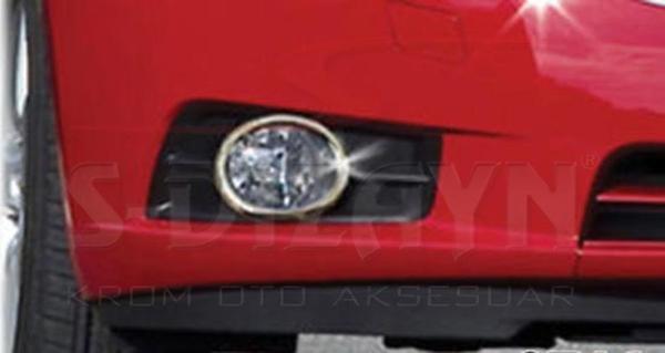 S-Dizayn Chevrolet Cruze SD Krom Sis Farı Çerçevesi 2 Prç 2011-2013 - Image 1