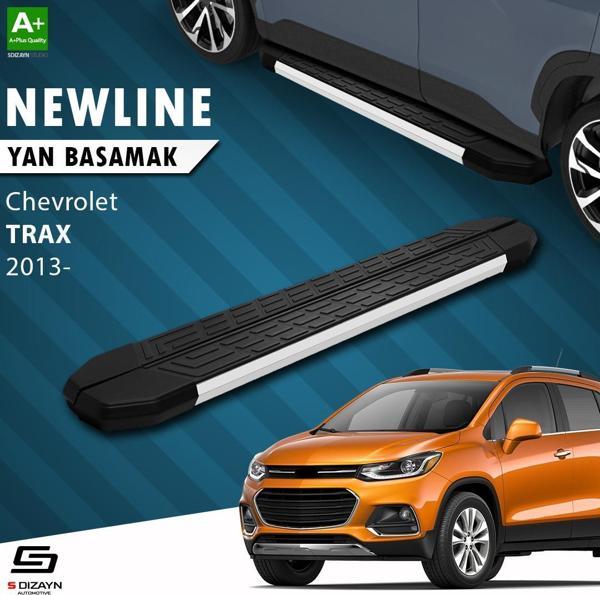 S-Dizayn Chevrolet Trax NewLine Aluminyum Yan Basamak 163 Cm 2013 Üzeri - Image 1