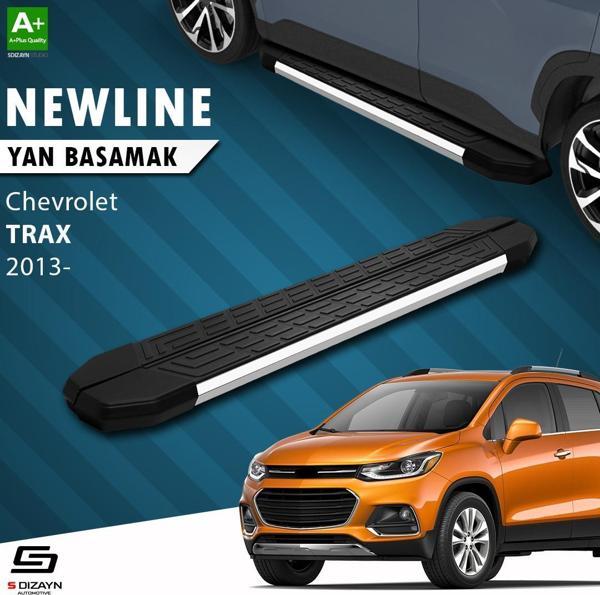 S-Dizayn Chevrolet Trax NewLine Krom Yan Basamak 163 Cm 2013 Üzeri - Image 1