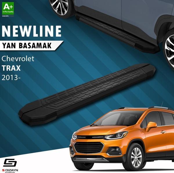 S-Dizayn Chevrolet Trax NewLine Siyah Yan Basamak 163 Cm 2013 Üzeri - Image 1