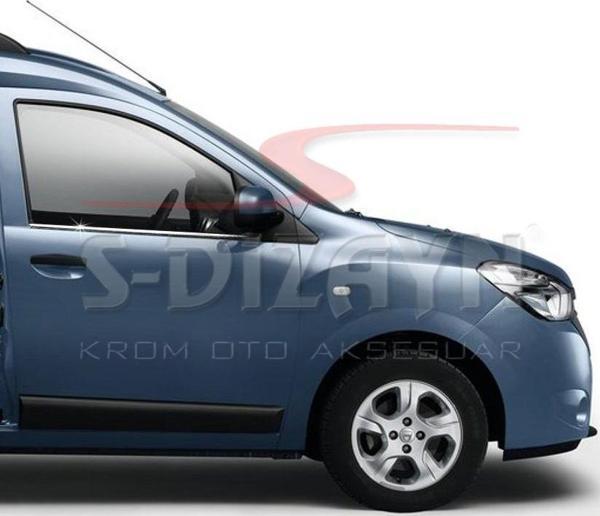 S-Dizayn Dacia Dokker Krom Cam Çıtası 2 Prç 2013 Üzeri - Image 1