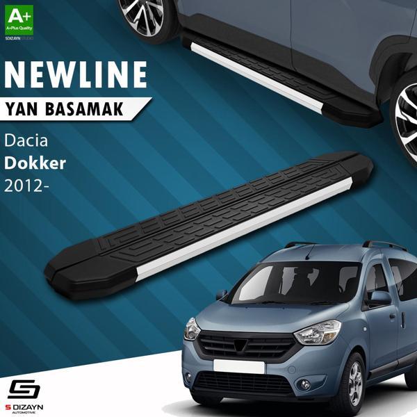 S-Dizayn Dacia Dokker NewLine Aluminyum Yan Basamak 203 Cm 2012 Üzeri - Image 1