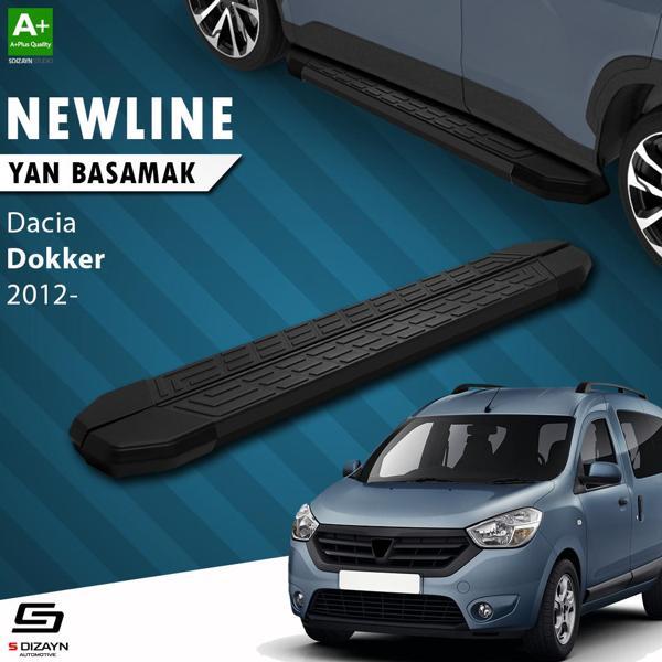 S-Dizayn Dacia Dokker NewLine Siyah Yan Basamak 203 Cm 2012 Üzeri - Image 1