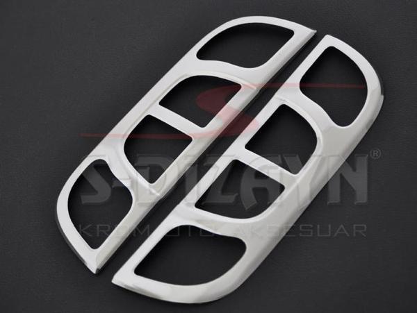 S-Dizayn Citroen Nemo Krom Stop Çerçevesi 2 Prç 2008 Üzeri - Image 1
