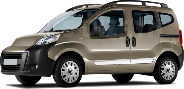 S-Dizayn Citroen Nemo Krom Yan Kapı Çıtası 4 Prç 2008 Üzeri - Image 1