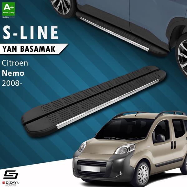 S-Dizayn Citroen Nemo S-Line Krom Yan Basamak 173 Cm 2008 Üzeri - Image 1
