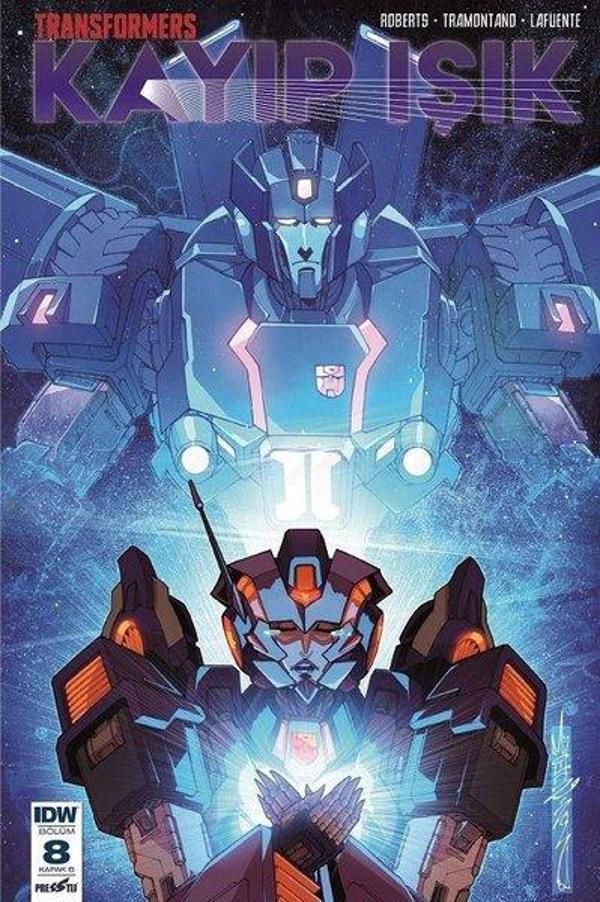Transformers Kayıp Işık Bölüm 8 Kapak - B - Presstij Kitap - Image 1
