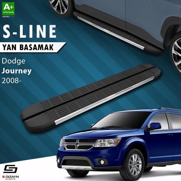 S-Dizayn Dodge Journey S-Line Krom Yan Basamak 183 Cm 2008 Üzeri - Image 1
