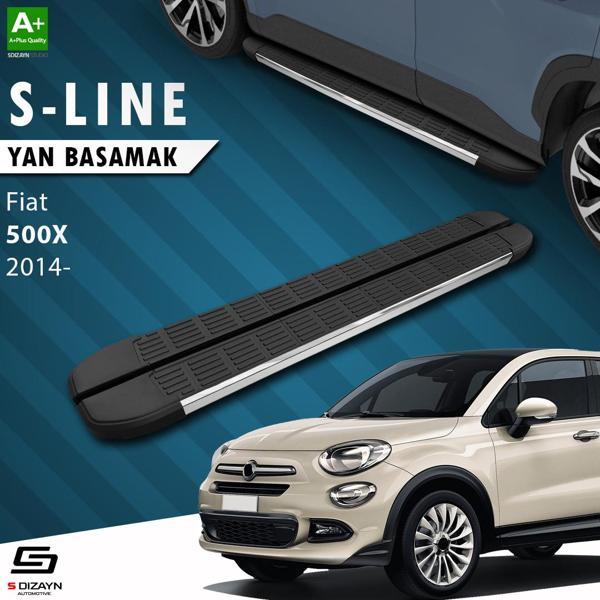 S-Dizayn Fiat 500X S-Line Krom Yan Basamak 173 Cm 2014 Üzeri - Image 1