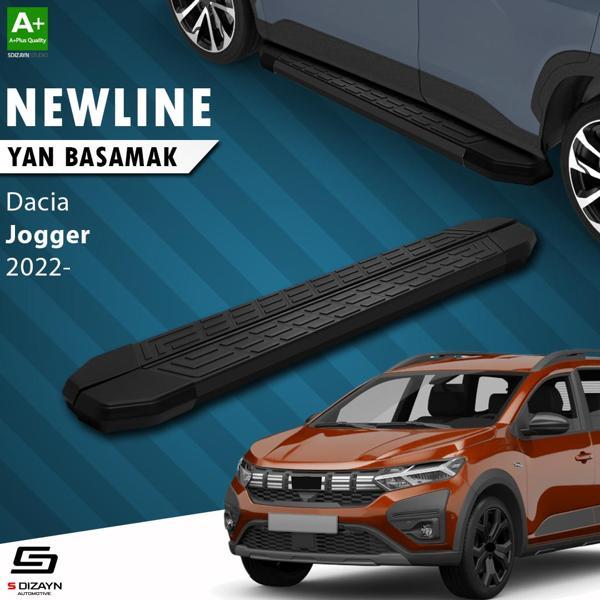 S-Dizayn Dacia Jogger NewLine Siyah Yan Basamak 213 Cm 2022 Üzeri - Image 1