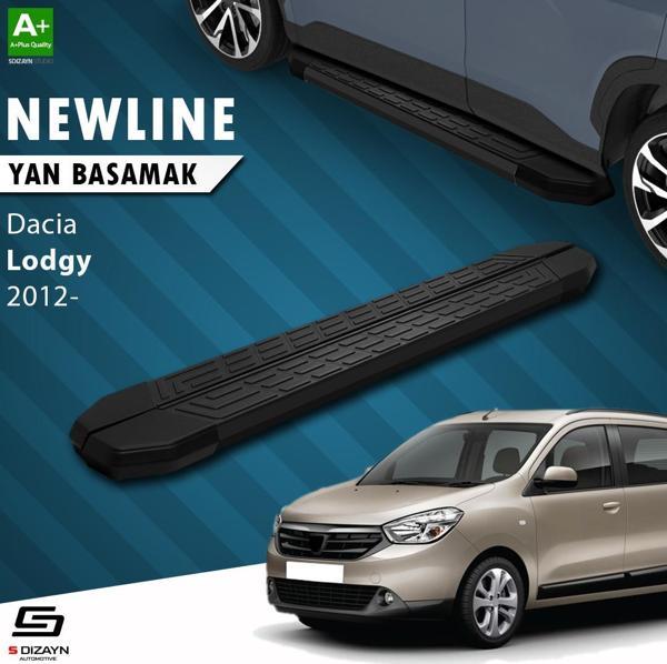 S-Dizayn Dacia Lodgy NewLine Siyah Yan Basamak 203 Cm 2012 Üzeri - Image 1
