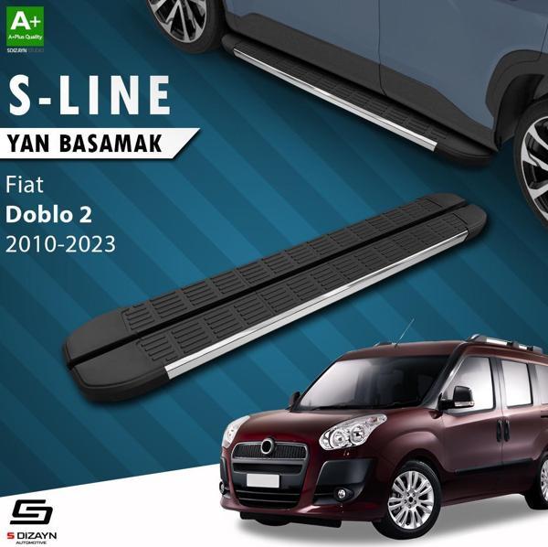 S-Dizayn Fiat Doblo 2 S-Line Krom Yan Basamak 193 Cm 2010-2022 - Image 1