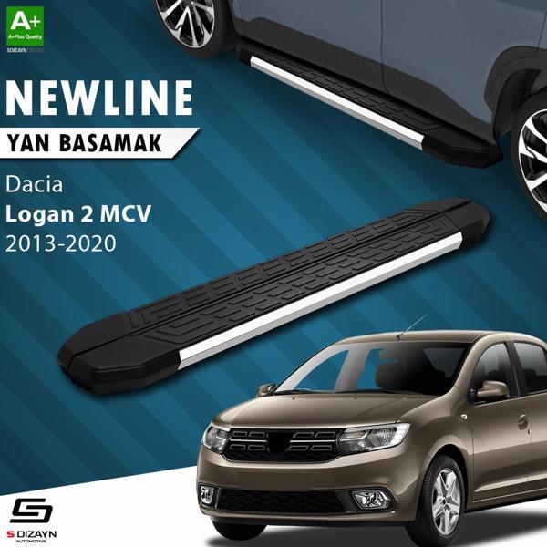 S-Dizayn Dacia Logan 2 MCV NewLine Krom Yan Basamak 183 Cm 2013-2020 - Image 1