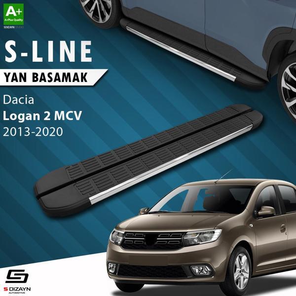 S-Dizayn Dacia Logan 2 MCV S-Line Krom Yan Basamak 183 Cm 2013-2020 - Image 1