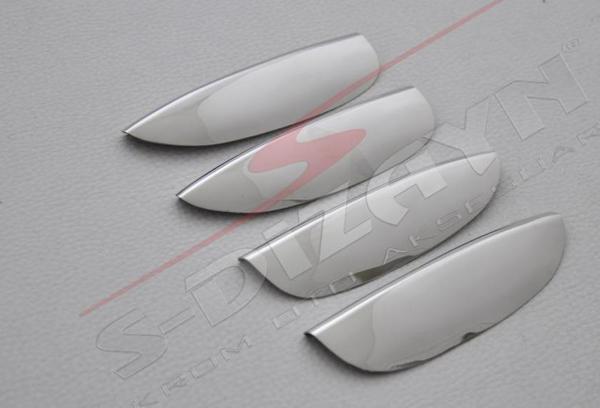 S-Dizayn Dacia Logan Krom Kapı Kolu 4 Kapı 2008-2013 - Image 1