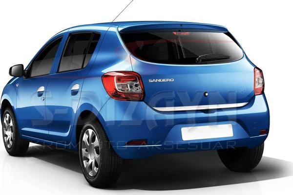 S-Dizayn Dacia Sandero 2 Krom Bagaj Alt Çıtası 2013-2020 - Image 1