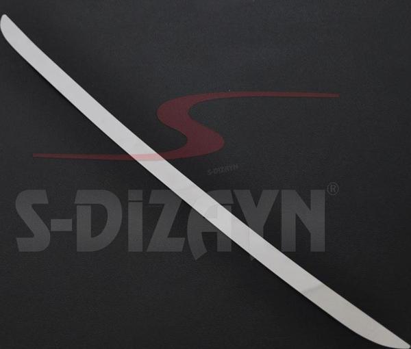 S-Dizayn Fiat Doblo Krom Bagaj Camı Alt Çıtası 2010-2015 - Image 1