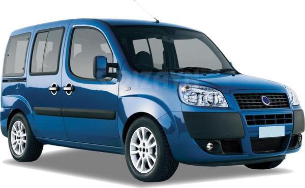S-Dizayn Fiat Doblo Krom Kapı Kolu 3 Kapı 2000-2010 - Image 1