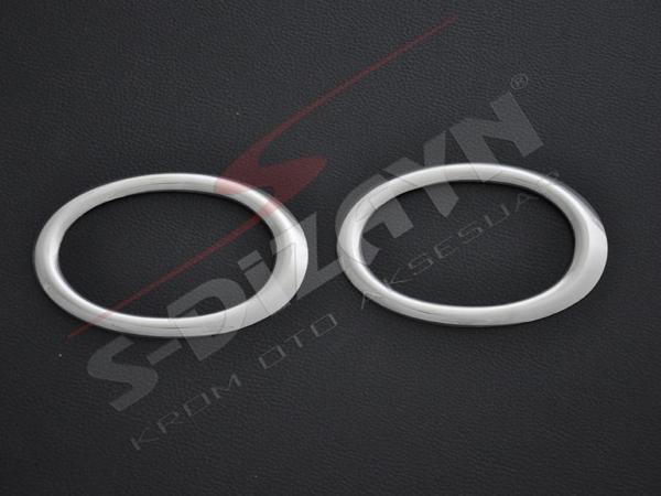 S-Dizayn Fiat Doblo Krom Sis Far Çerçevesi 2 Prç 2006-2010 - Image 1