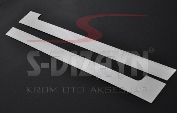 S-Dizayn Fiat Doblo Krom Sürgülü Kapı Çıtası 2 Prç 2010 Üzeri - Image 1
