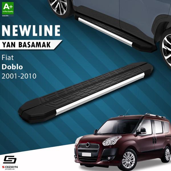 S-Dizayn Fiat Doblo NewLine Krom Yan Basamak 183 Cm 2001-2010 - Image 1
