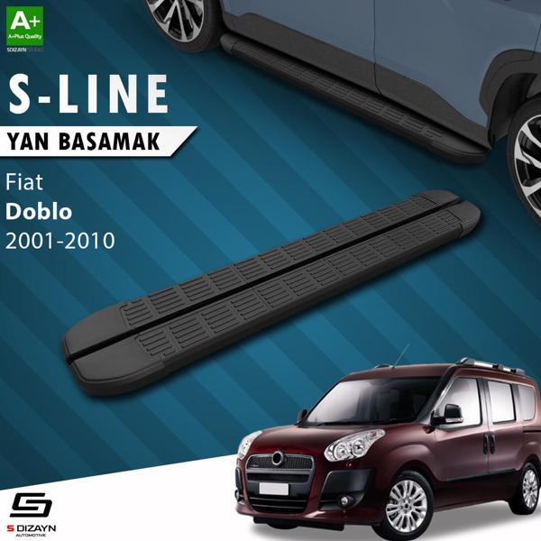 S-Dizayn Fiat Doblo S-Line Siyah Yan Basamak 183 Cm 2001-2010 - Image 1