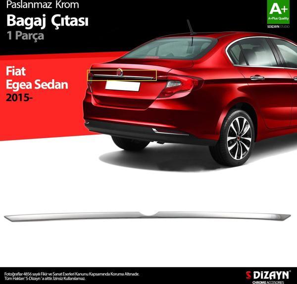 S-Dizayn Fiat Egea SD Krom Bagaj Çıtası 2015 Üzeri - Image 1