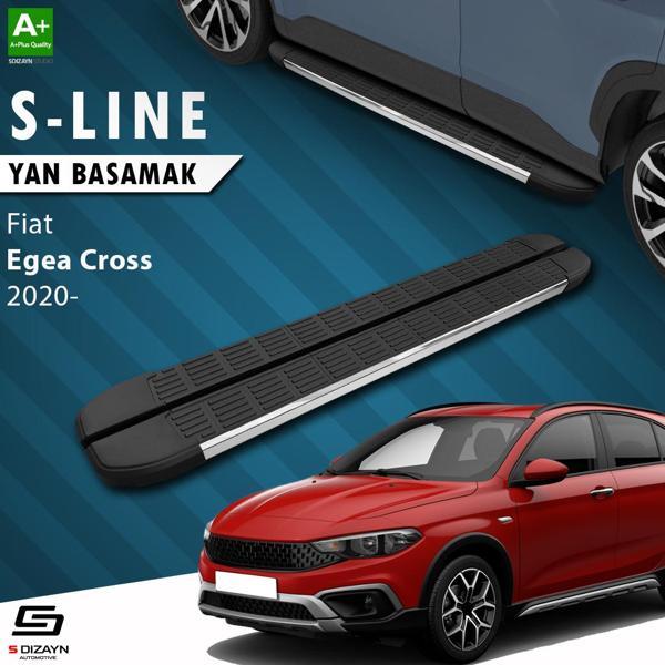 S-Dizayn Fiat Egea Cross S-Line Krom Yan Basamak 183 Cm 2020 Üzeri - Image 1