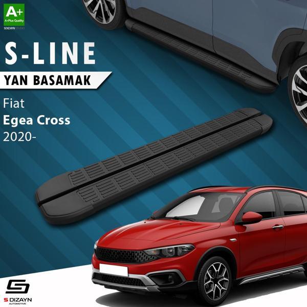 S-Dizayn Fiat Egea Cross S-Line Siyah Yan Basamak 183 Cm 2020 Üzeri - Image 1