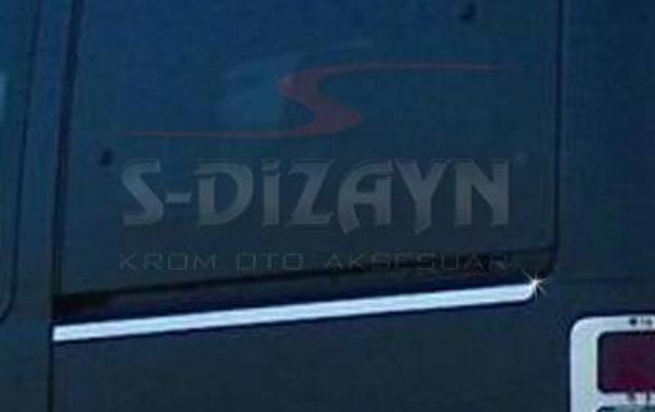 S-Dizayn Ford Connect Krom Sürgülü Kapı Çıtası 2009-2014 - Image 1