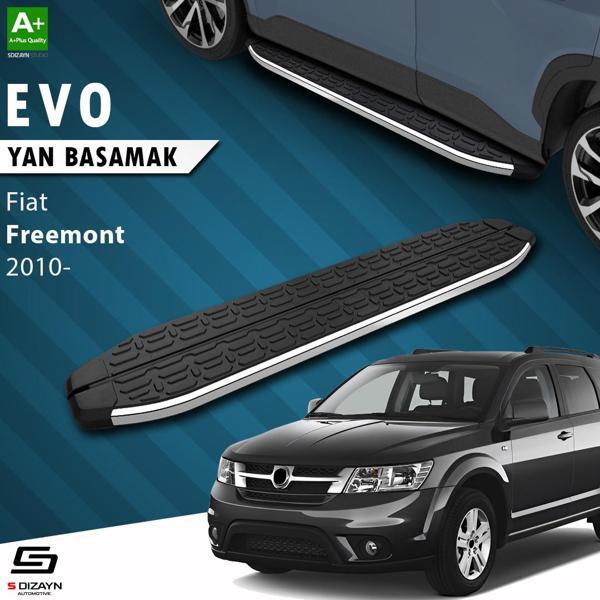 S-Dizayn Fiat Freemont Evo Krom Yan Basamak 183 Cm 2010 Üzeri - Image 1