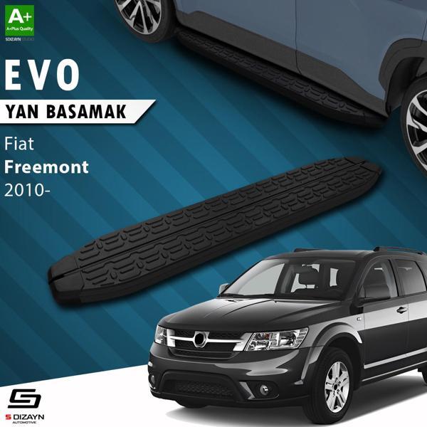 S-Dizayn Fiat Freemont Evo Siyah Yan Basamak 183 Cm 2010 Üzeri - Image 1